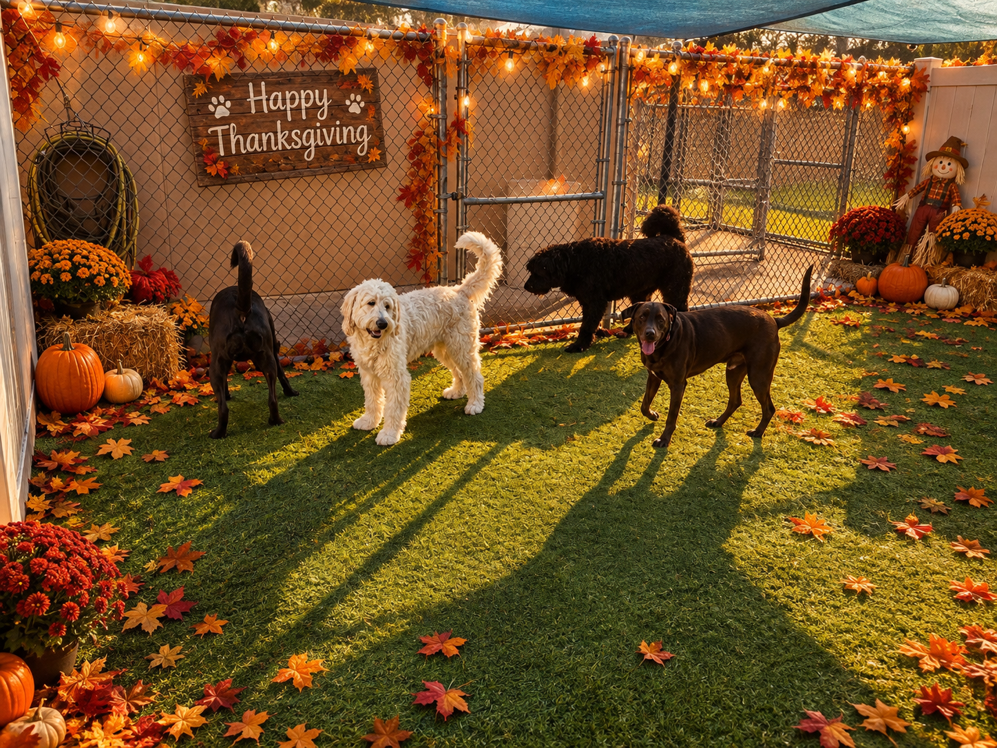Pets staying at Preppy Pet boarding facility in Melbourne FL
