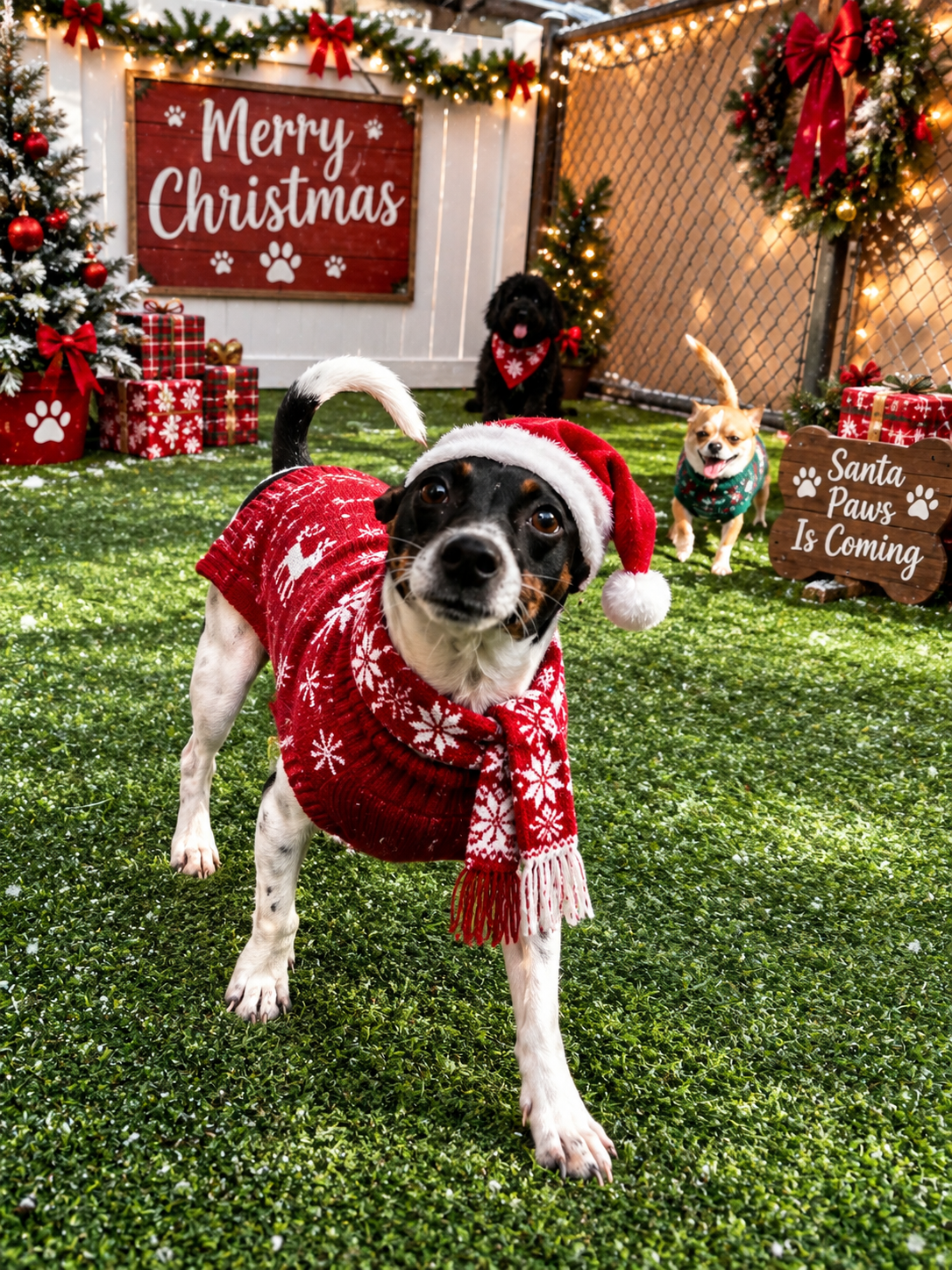 Pets staying at Preppy Pet boarding facility in Melbourne FL